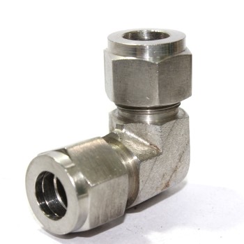 SS Reducing Elbow Union Connector Compression Double Ferrule OD Fitting Stainless Steel 316